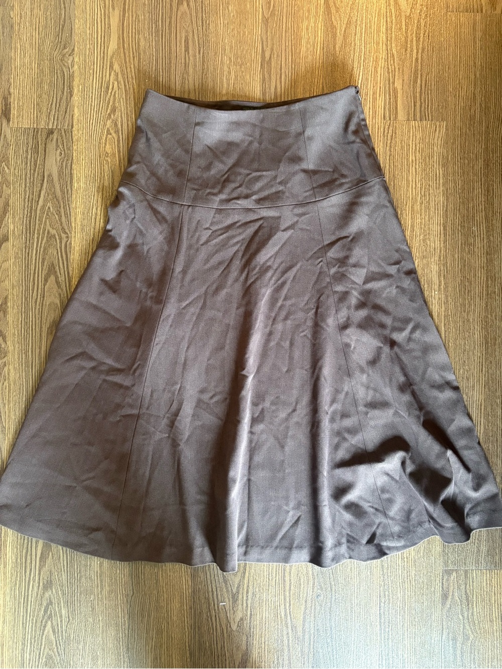 Eddie Bauer Brown Midi Skirt